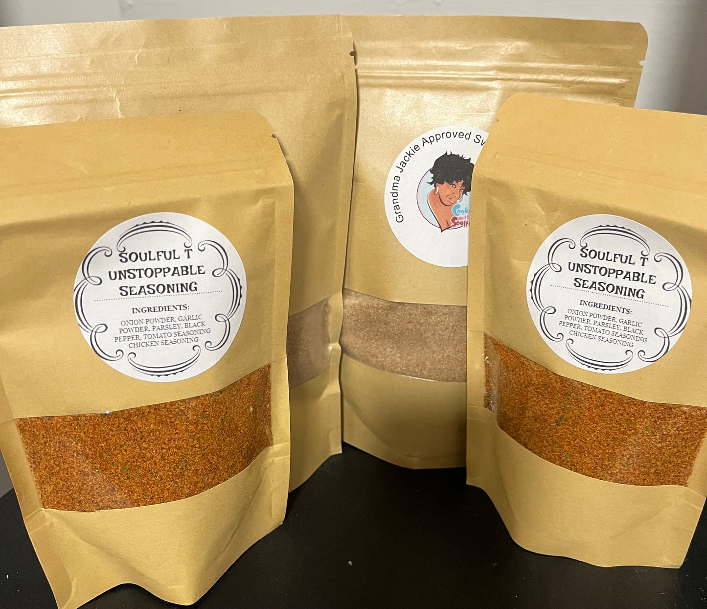 Grandma Jackie Pie Mix And Unstoppable Seasoning Bundle